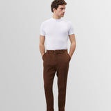 Joachim | T-shirt Blanc Classique Slim-Fit pour Hommes