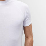 Joachim | T-shirt Blanc Classique Slim-Fit pour Hommes