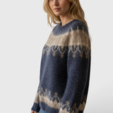 Helena - Pull en coton tricoté et confortable