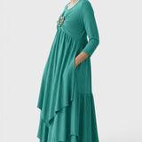 Isabel - Robe Longue Élégante