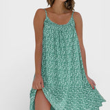 Rita - Robe Fleurie à Fines Bretelles
