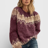 Helena - Pull en coton tricoté et confortable