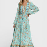 Núria - Robe Longue Florale