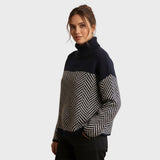 Teresa - Pull à col montant