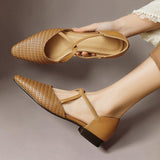 Dona | Talons en cuir véritable