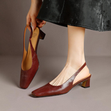 Ersa | Escarpins en cuir véritable