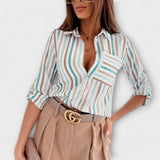 Filipa - Blouse à col classique
